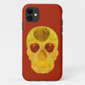 Aspen Leaf Skull 1 Case-Mate iPhone Hülle (Rückseite)