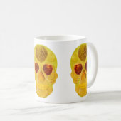 Aspen Leaf Skull 1 Kaffeetasse (VorderseiteRechts)
