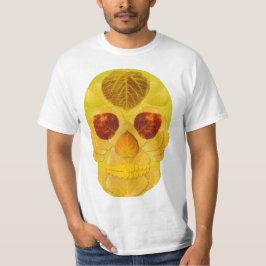 Aspen Leaf Skull 1 T-Shirt