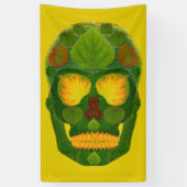 Aspen Leaf Skull 9 Banner (Vertikal)