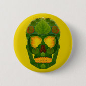 Aspen Leaf Skull 9 Button (Vorderseite)