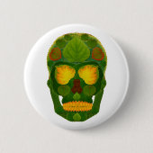 Aspen Leaf Skull 9 Button (Vorderseite)