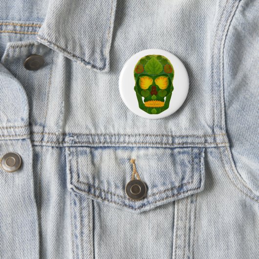 Aspen Leaf Skull 9 Button (Beispiel)