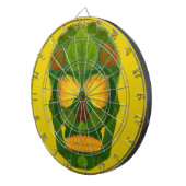 Aspen Leaf Skull 9 Dartscheibe (Vorderseite rechts)