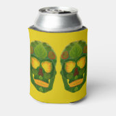 Aspen Leaf Skull 9 Dosenkühler (Kanne Rückseite)