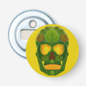 Aspen Leaf Skull 9 Flaschenöffner (Vorderseite)