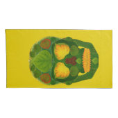 Aspen Leaf Skull 9 Kissenbezug (Rückseite-Rechts)