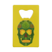 Aspen Leaf Skull 9 Kreditkartenflaschenöffner (Rückseite)