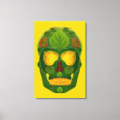 Aspen Leaf Skull 9 Leinwanddruck (Vorderseite)