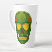 Aspen Leaf Skull 9 Milchtasse (Linke Ecke)