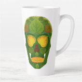 Aspen Leaf Skull 9 Milchtasse (Rechts)