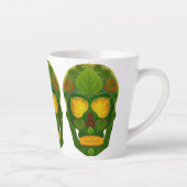 Aspen Leaf Skull 9 Milchtasse (Rechts)