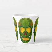 Aspen Leaf Skull 9 Milchtasse (Vorderseite)