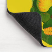 Aspen Leaf Skull 9 Mousepad (Ecke)