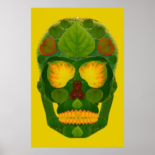Aspen Leaf Skull 9 Poster (Vorne)