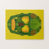 Aspen Leaf Skull 9 Puzzle (Horizontal)