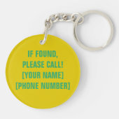 Aspen Leaf Skull 9 Schlüsselanhänger (Rückseite)