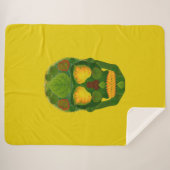 Aspen Leaf Skull 9 Sherpadecke (Vorderseite (Horizontal))