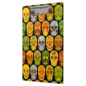 Aspen Leaf Skulls nahtloses Muster 2018 Klemmbrett (Links)