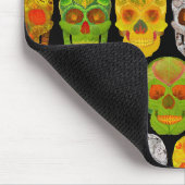 Aspen Leaf Skulls nahtloses Muster 2018 Mousepad (Ecke)
