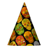 Aspen Leaf Skulls nahtloses Muster 2018 Partyhütchen (Links)