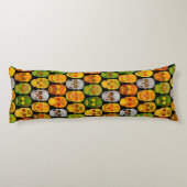 Aspen Leaf Skulls nahtloses Muster 2018 Seitenschläferkissen (Rückseite)