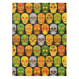 Aspen Leaf Skulls nahtloses Muster 2018 Tischdecke