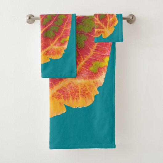Aspen Leaf Tropische Fische 1 Badhandtuch Set (Insitu)