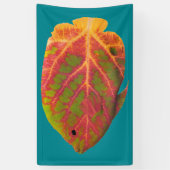 Aspen Leaf Tropische Fische 1 Banner (Vertikal)