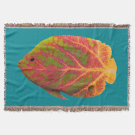 Aspen Leaf Tropische Fische 1 Decke