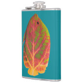 Aspen Leaf Tropische Fische 1 Flachmann (Links)