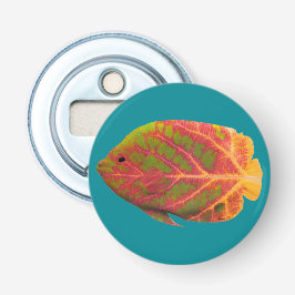 Aspen Leaf Tropische Fische 1 Flaschenöffner