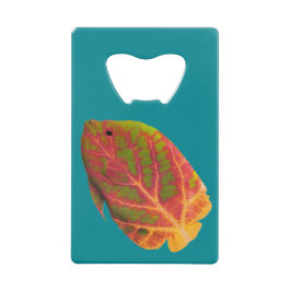 Aspen Leaf Tropische Fische 1 Geldbeutel Flaschenöffner