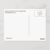 Aspen Leaf Tropische Fische 1 Postkarte (Rückseite)