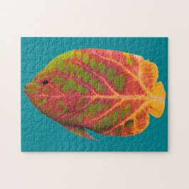 Aspen Leaf Tropische Fische 1 Puzzle