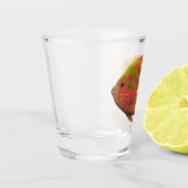 Aspen Leaf Tropische Fische 1 Schnapsglas (Links)