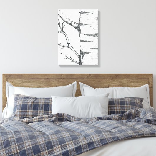 Aspen leinwanddruck (Insitu (Schlafzimmer))