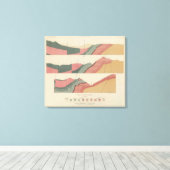 Aspen Mountain Sheet 2 Leinwanddruck (Insitu (Holzboden))