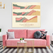 Aspen Mountain Sheet 2 Leinwanddruck (Insitu (Wohnzimmer))