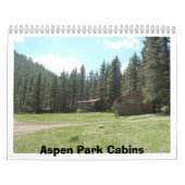 Aspen Park Cabins Kalender (Titelbild)