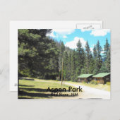 Aspen Park Red River, NM Postkarte (Vorne/Hinten)