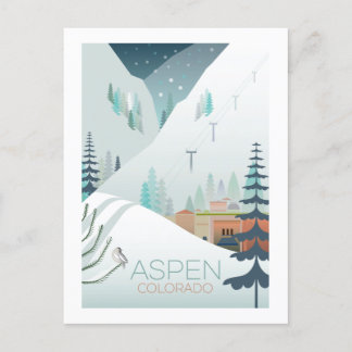 Aspen Postkarte