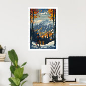 Aspen Print Ski Poster 1 (Heimbüro)