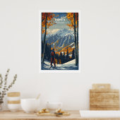 Aspen Print Ski Poster 1 (Küche)