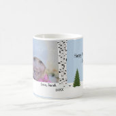 Aspen-Schnee-Feiertags-Foto-Tasse Kaffeetasse (Mittel)