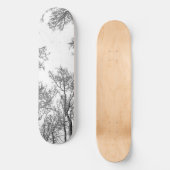 Aspen Skateboard Deck - Weiße Nacht (Vorderseite)