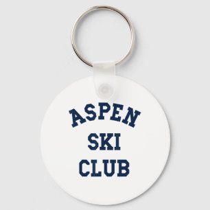 Aspen Ski Club Colorado Skiberg Reise Skifahrer Schlüsselanhänger