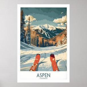 Aspen-Ski-Druck - Colorado 1 Poster