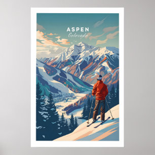 Aspen-Ski-Plakat 1 Poster