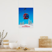 Aspen Ski Poster (Küche)